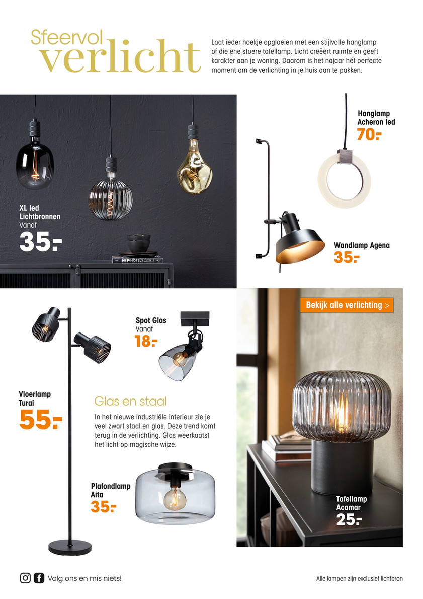 openbaring Republiek contant geld Kwantum Magazine NL - Woonmagazine Najaar 2020 - Led Lamp E27 Dimbaar