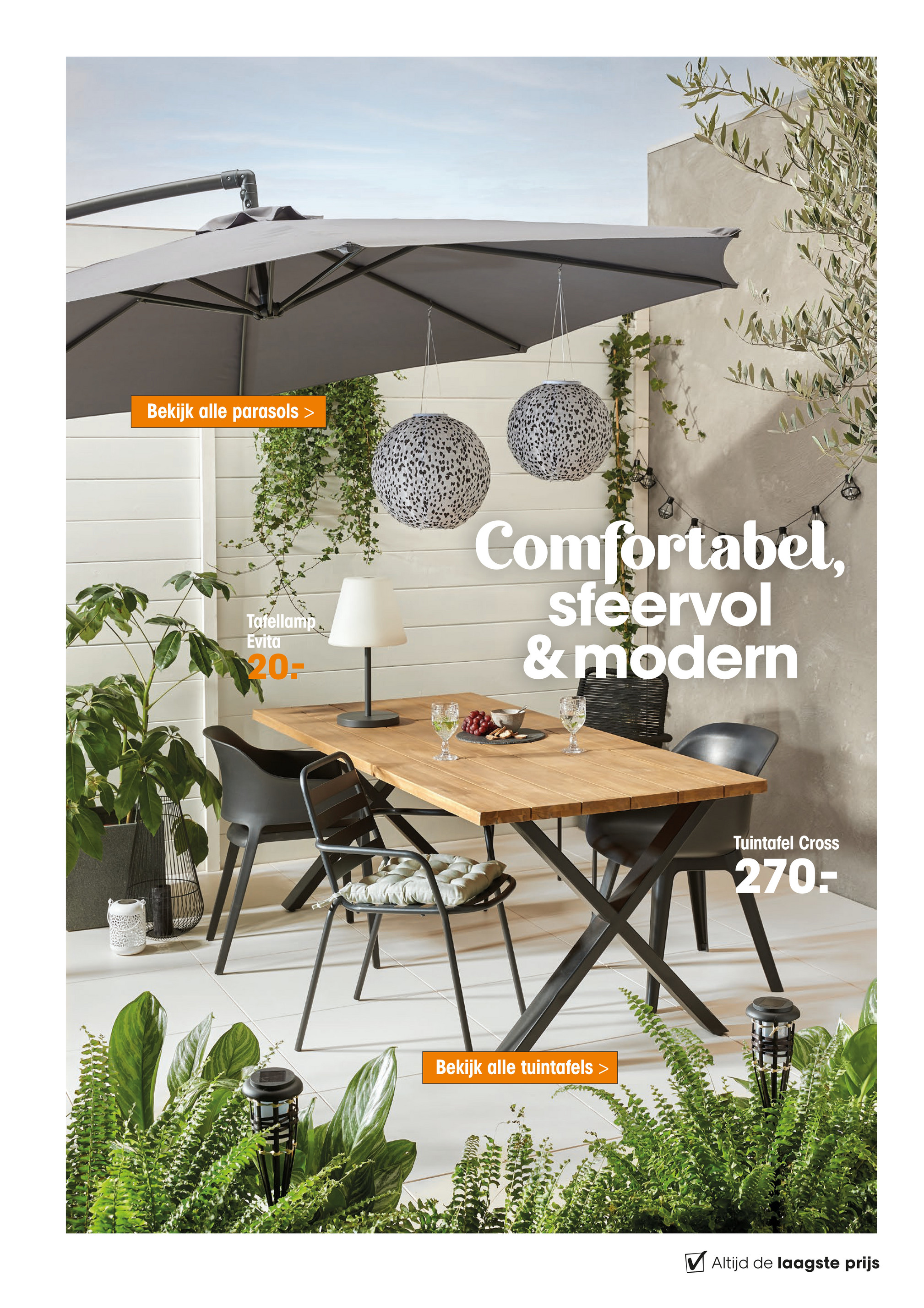 logboek Saga bord Kwantum Magazine NL - Tuinmagazine 2021 - Tuintafel Cross