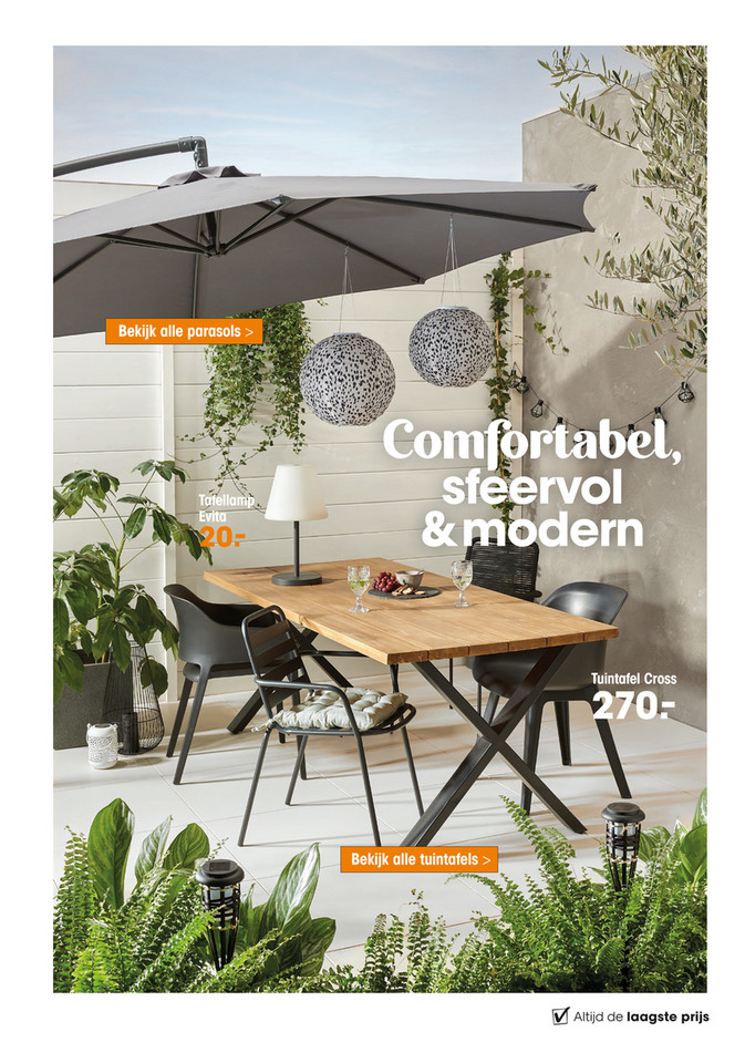 B olie palm Gehuurd Kwantum Magazine NL - Tuinmagazine 2021 - Tuintafel Alesso Bruin