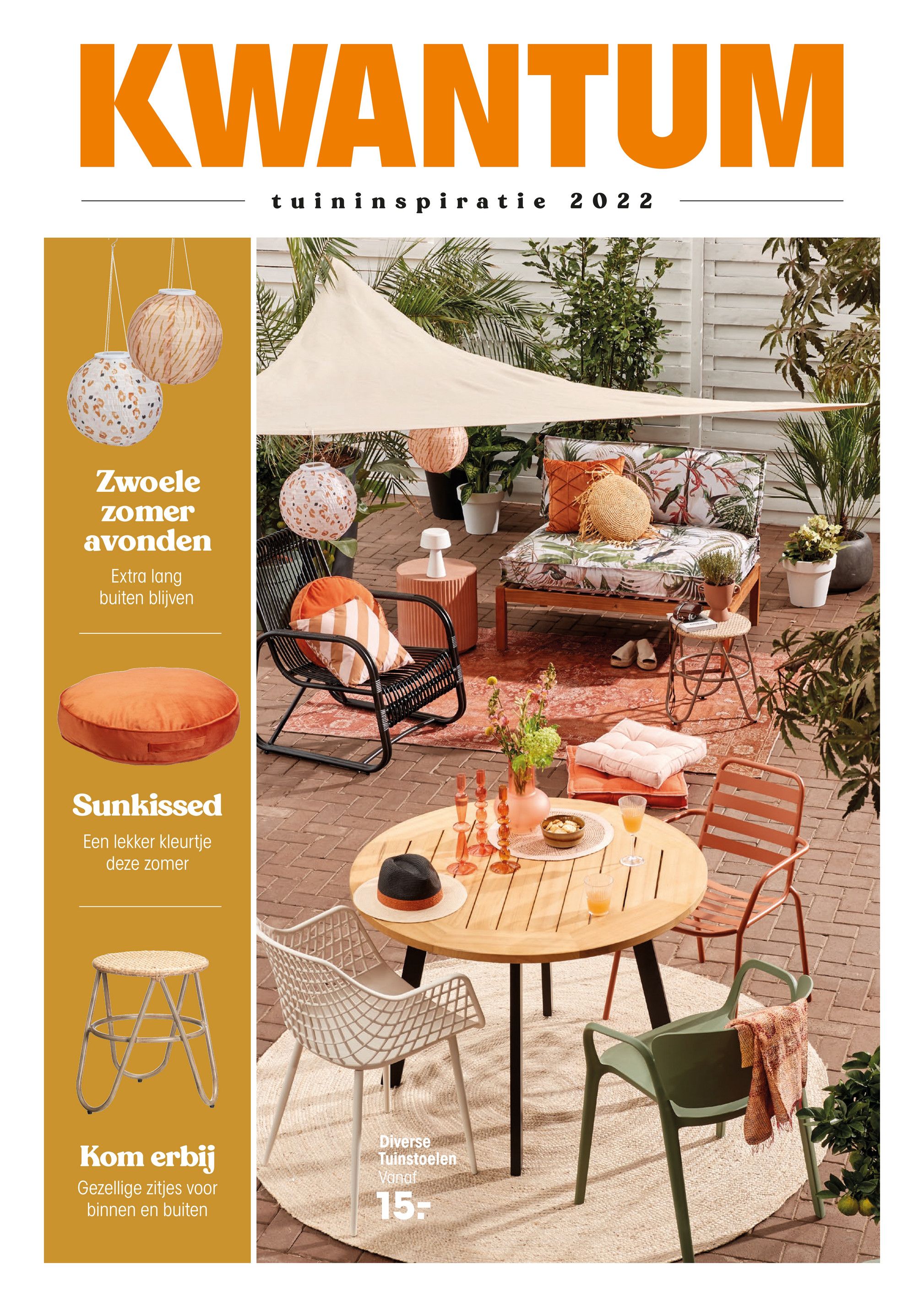 tijdschrift Overblijvend echtgenoot Tuinmagazine 2022 - Buitenkleed Bel Air Grijs - Kwantum Magazine NL